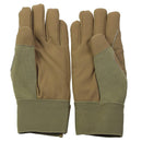 Original Danish Military Tactical Gloves Winter Polycotton Insulated Sand Brown - GoMilitar