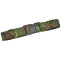 Original Dutch army field troops tactical belt military webbing woodland NEW