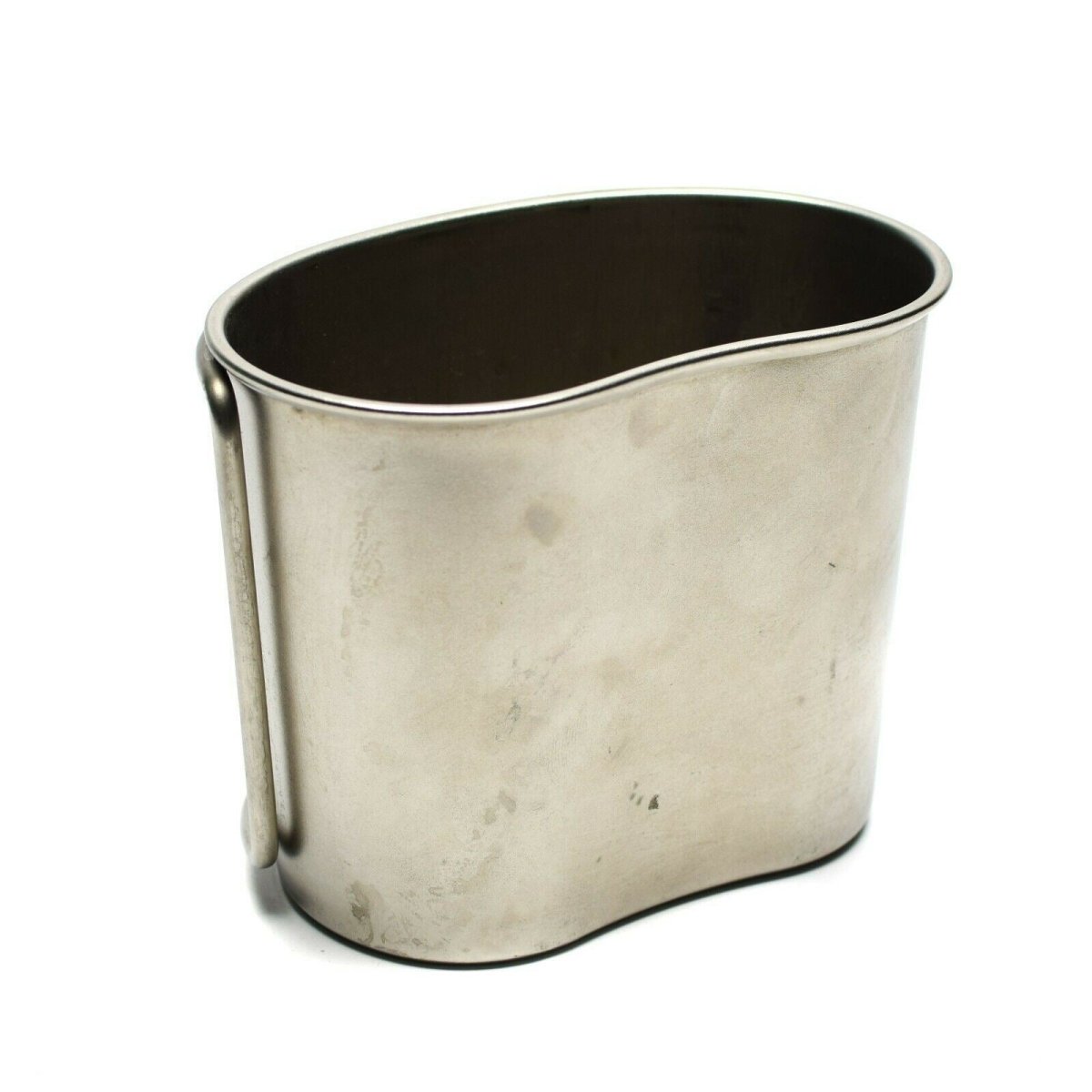 Original Dutch Army Stainless Steel Canteen Cups Camping Bushcraft 6pcs Lot