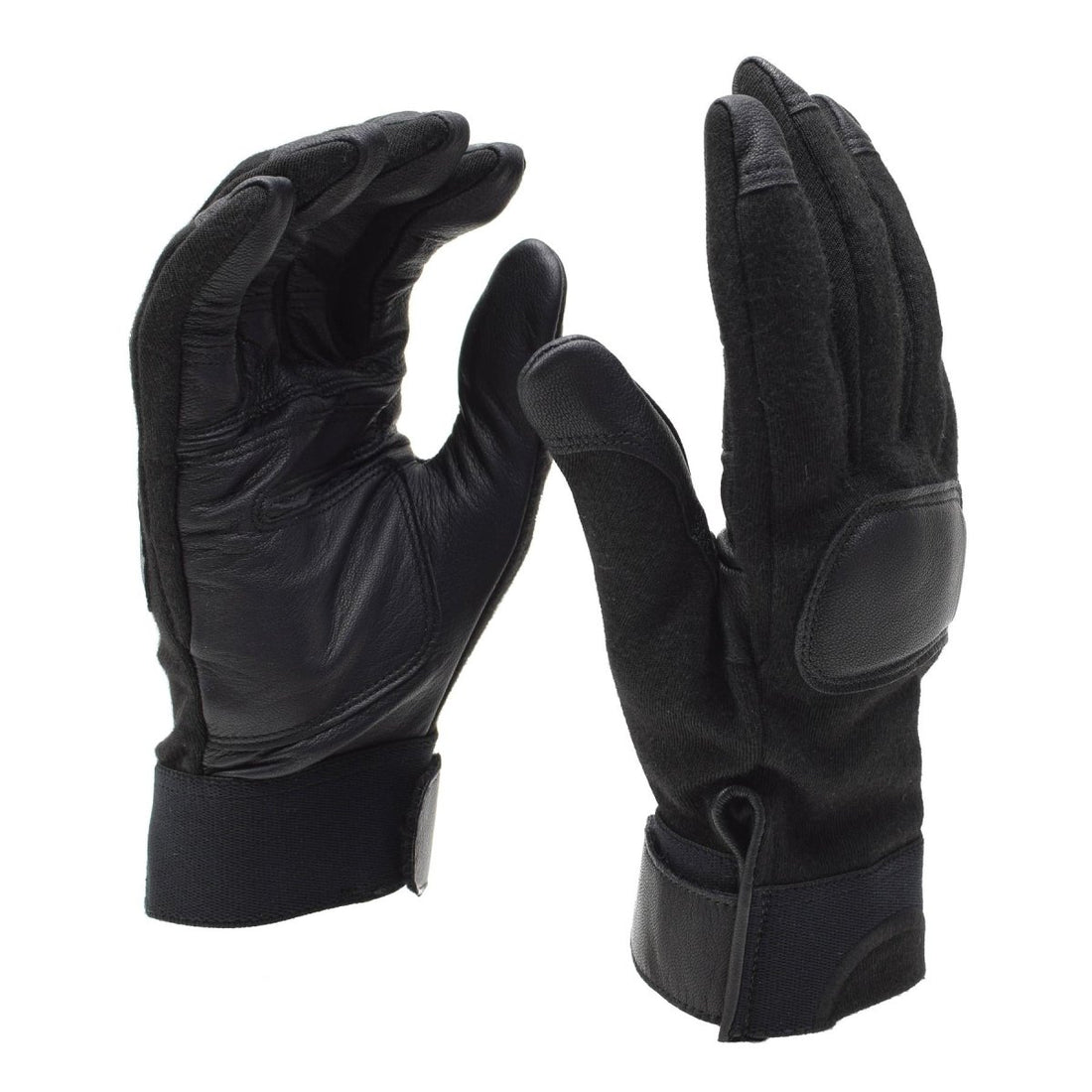 Original Dutch army tactical combat gloves leather palms knuckle protection NEW