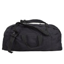 Black Original Dutch Military duffle bag with adjustable shoulder straps and durable design for travel and sports use