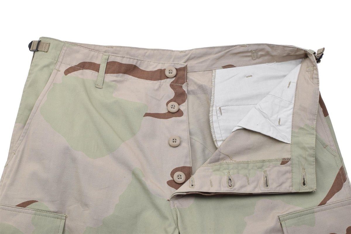 Original Dutch Military Field Pants Cargo Pockets 3-Color Desert Camo