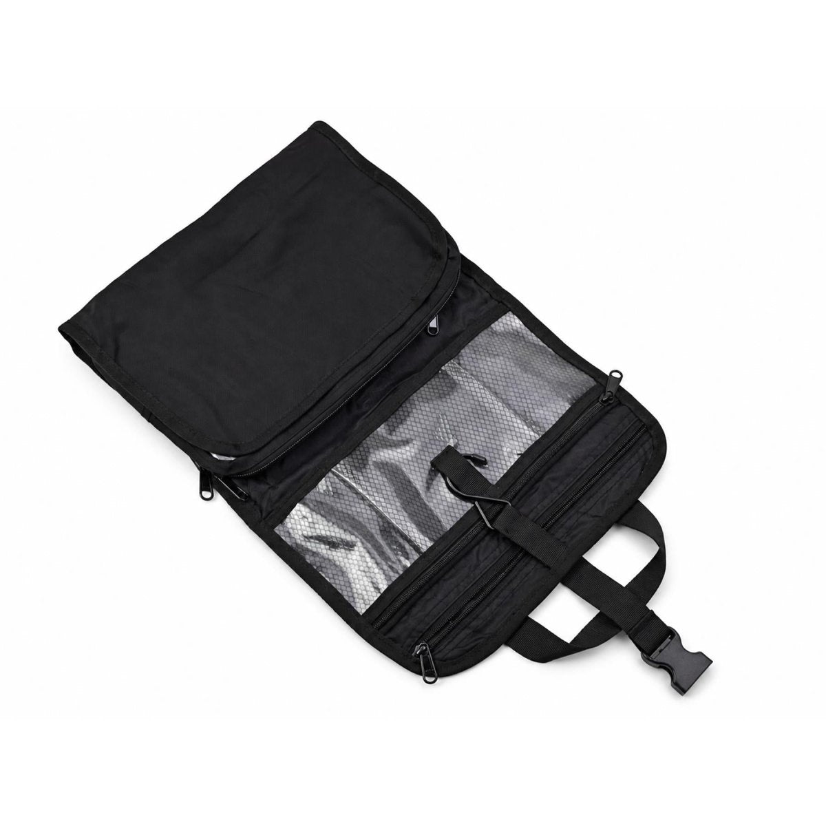 Original Dutch Military Folding Toiletry Bag Travel Wash Organizer Black