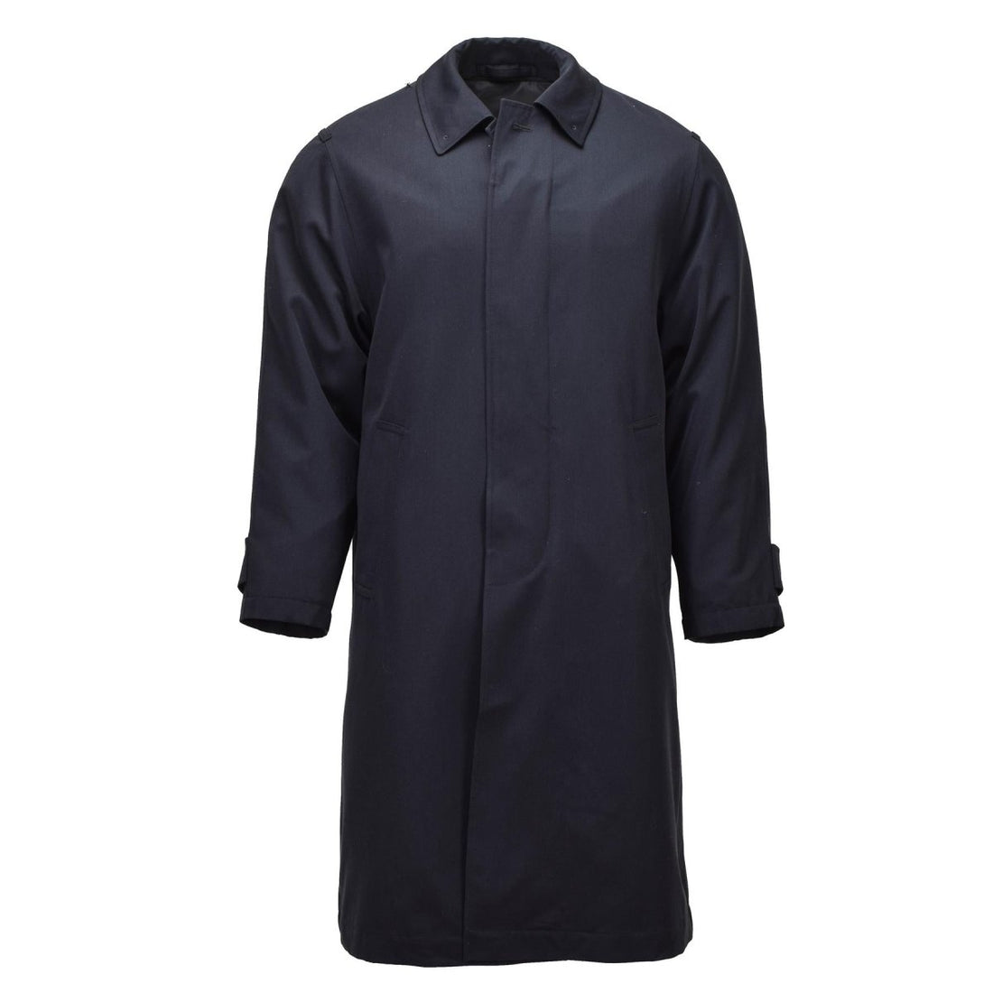 Original Dutch Military Long Dress Coat Formal Service Army Issue Black