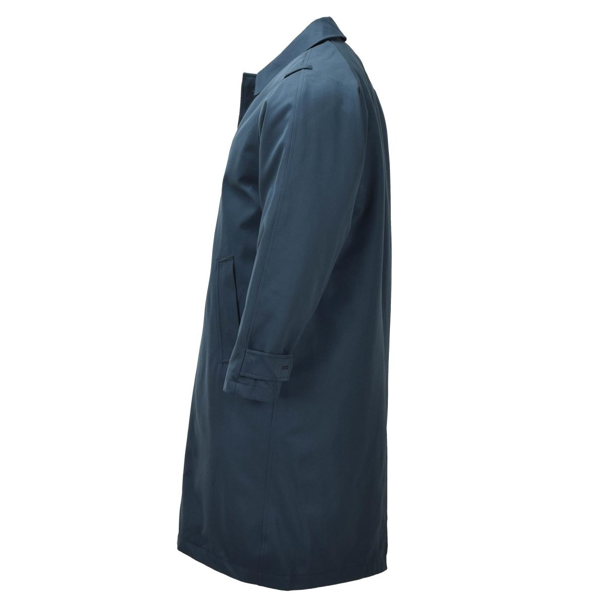 Original Dutch Military Long Service Coat Army Issue Overcoat Green