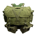Original Dutch Military M58 Webbing Pattern 35L Backpack Perforated Belt Olive