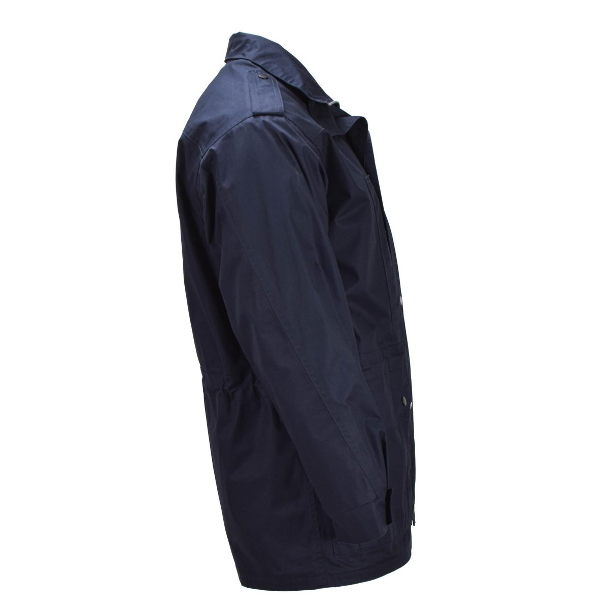 Original Dutch Military Parka Multiple Pockets High Neck Fisherman Logo Blue