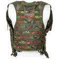 Original Dutch Military tactical vest molle attachment DMP woodland camouflage