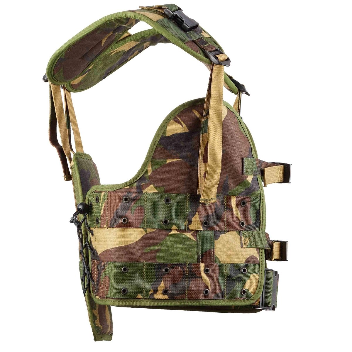 Original Dutch military tactical Vest set woodland old model Alice clip pouches