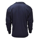 Original Dutch Military Thermal Undershirt Long Sleeve Half Zip Closure Blue - GoMilitar