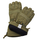Original Dutch Military Winter ECWS Gloves Waterproof Goatskin Palm Olive - GoMilitar