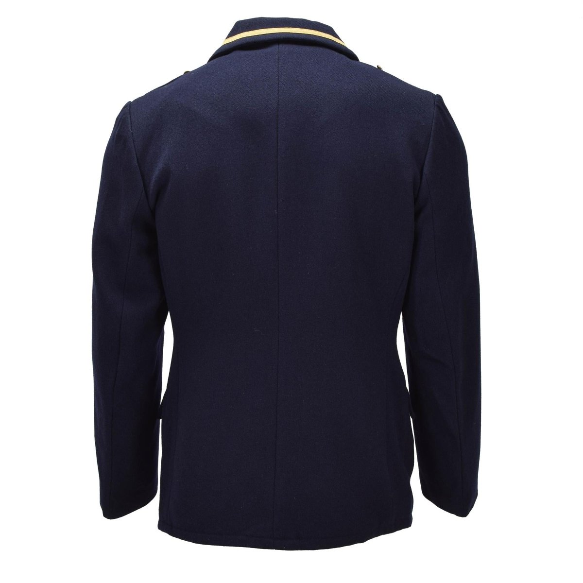 Original East German Military VM Greatcoat Double Breasted Vintage Blue