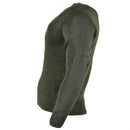 Original French army sweater pullover Jumper Chlorofibre V - neck wool - GoMilitar