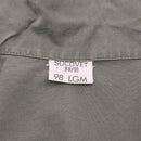Original French Military Classic Jacket Large Front Pockets Solid Olive - GoMilitar
