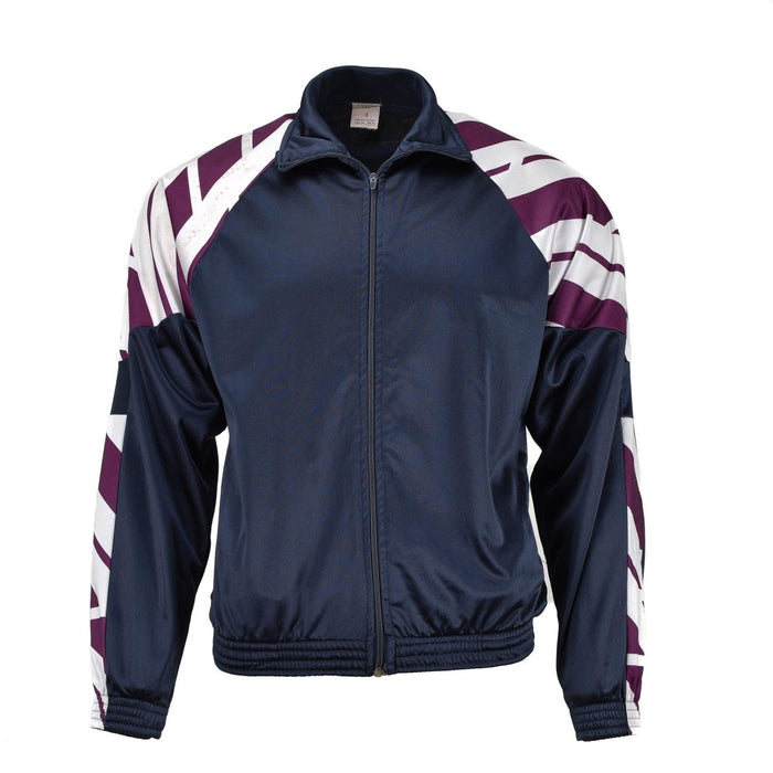 Original French Military school retro sports jacket sportswear running vintage - GoMilitar
