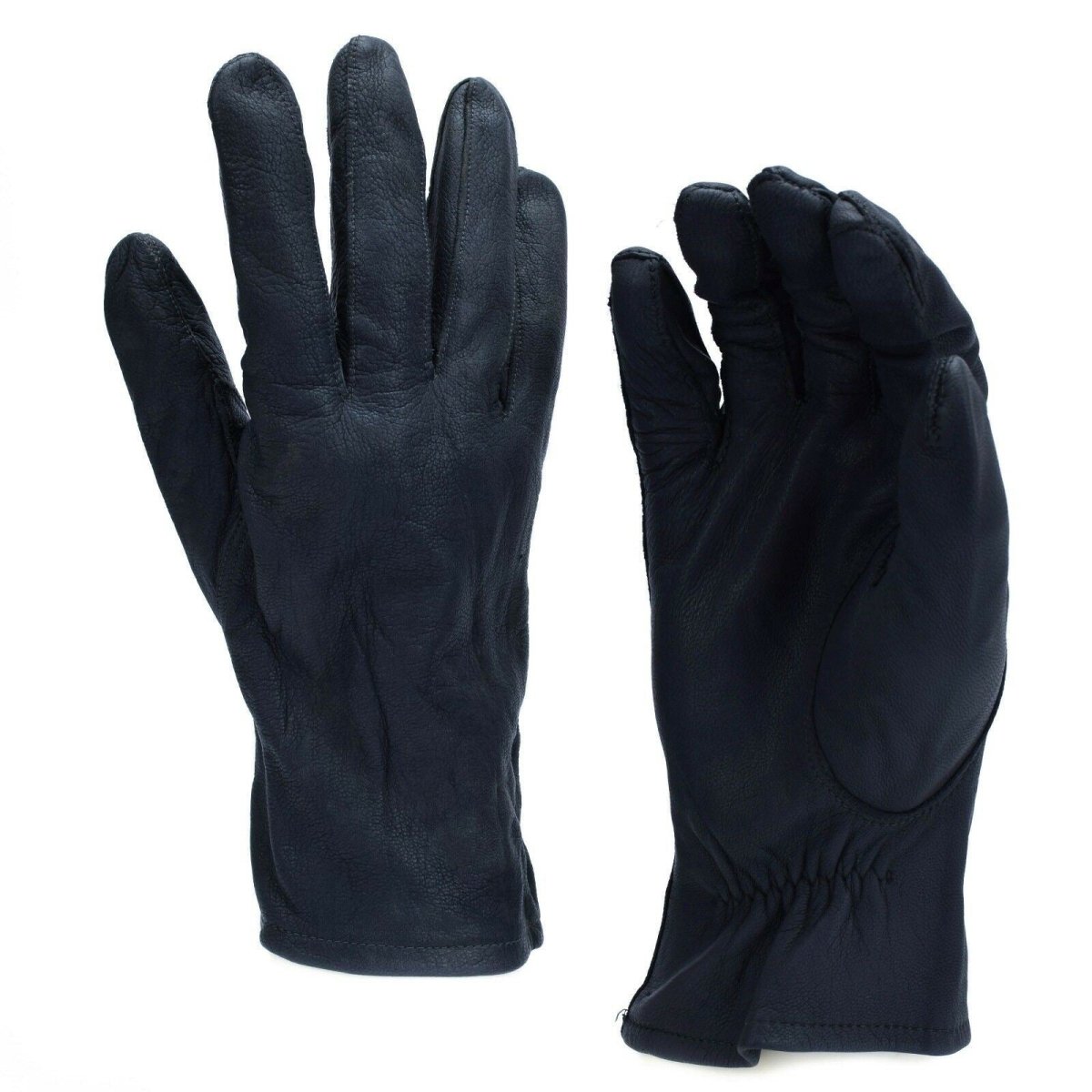 Original German army gloves. BW issued military gloves genuine leather grey