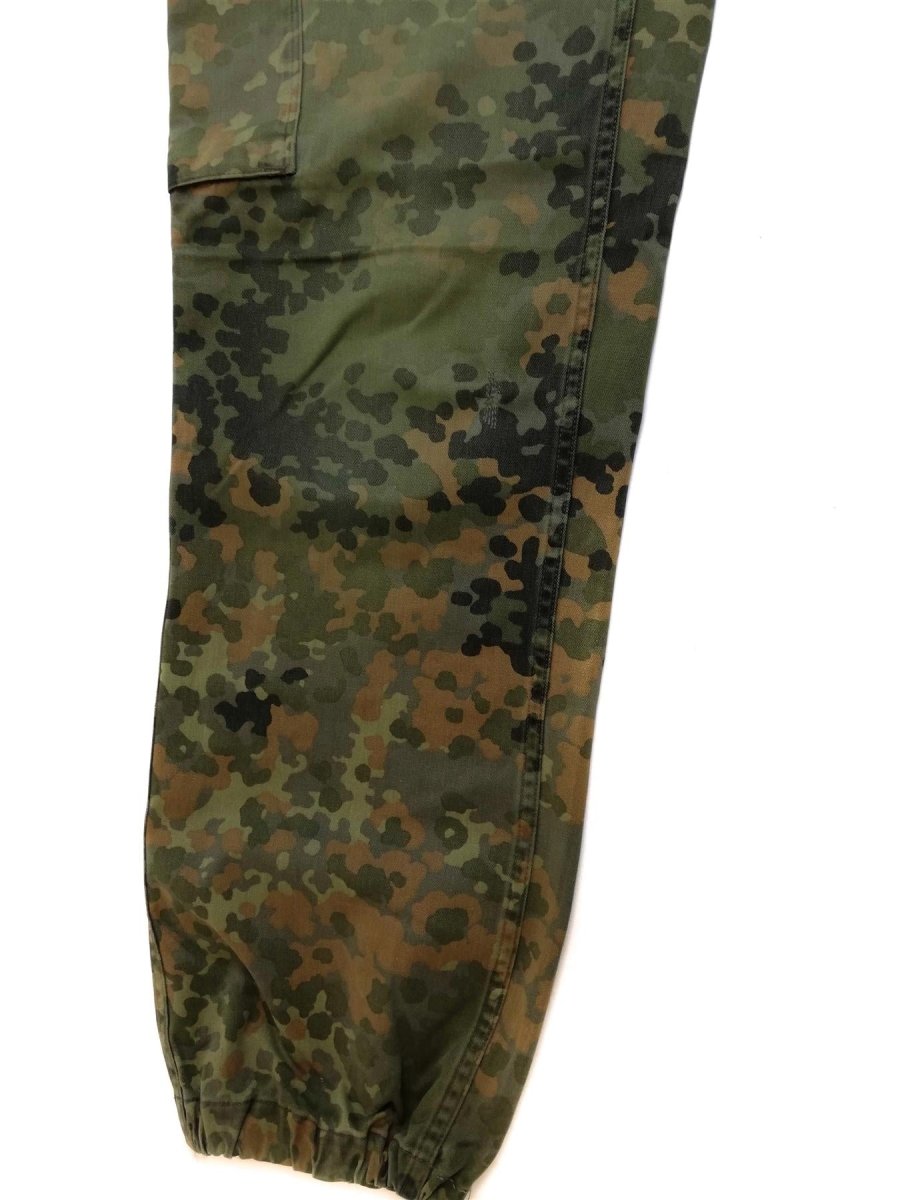 Original German army issue flecktarn camo pants field combat military trousers