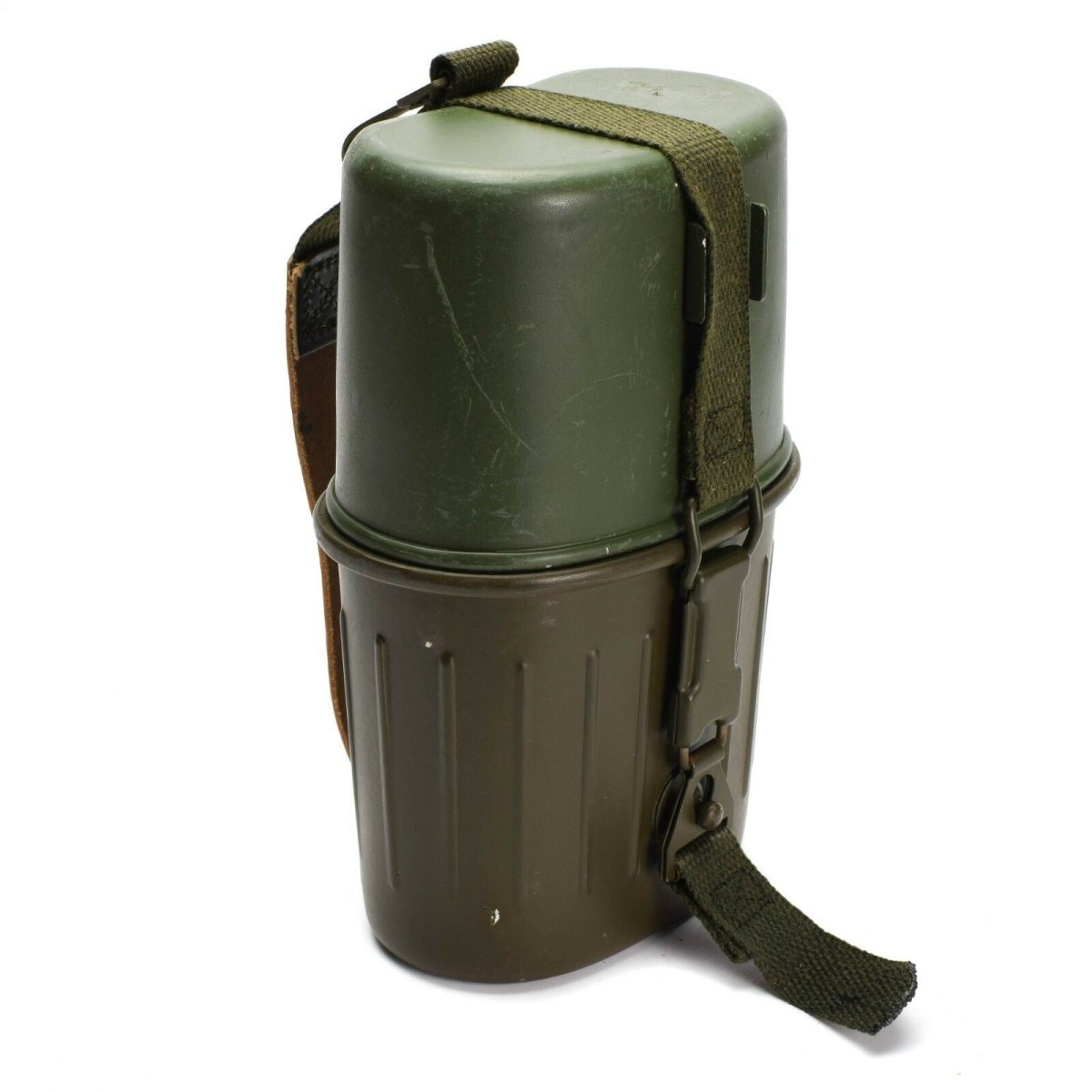 Original German Army Mess Kit Canteen Drinking Flask Water Bottle Cookware Army