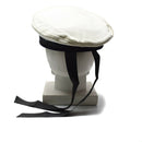 Original German Army Navy Marines Cap Bundesmarine Hat White - GoMilitar
