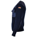 Original German army pullover Commando Jumper Blue navy sweater Wool Military