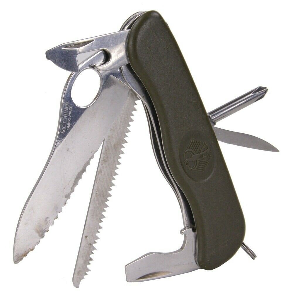 Original German army Swiss Victorinox made Pocket Multitool Folding knife