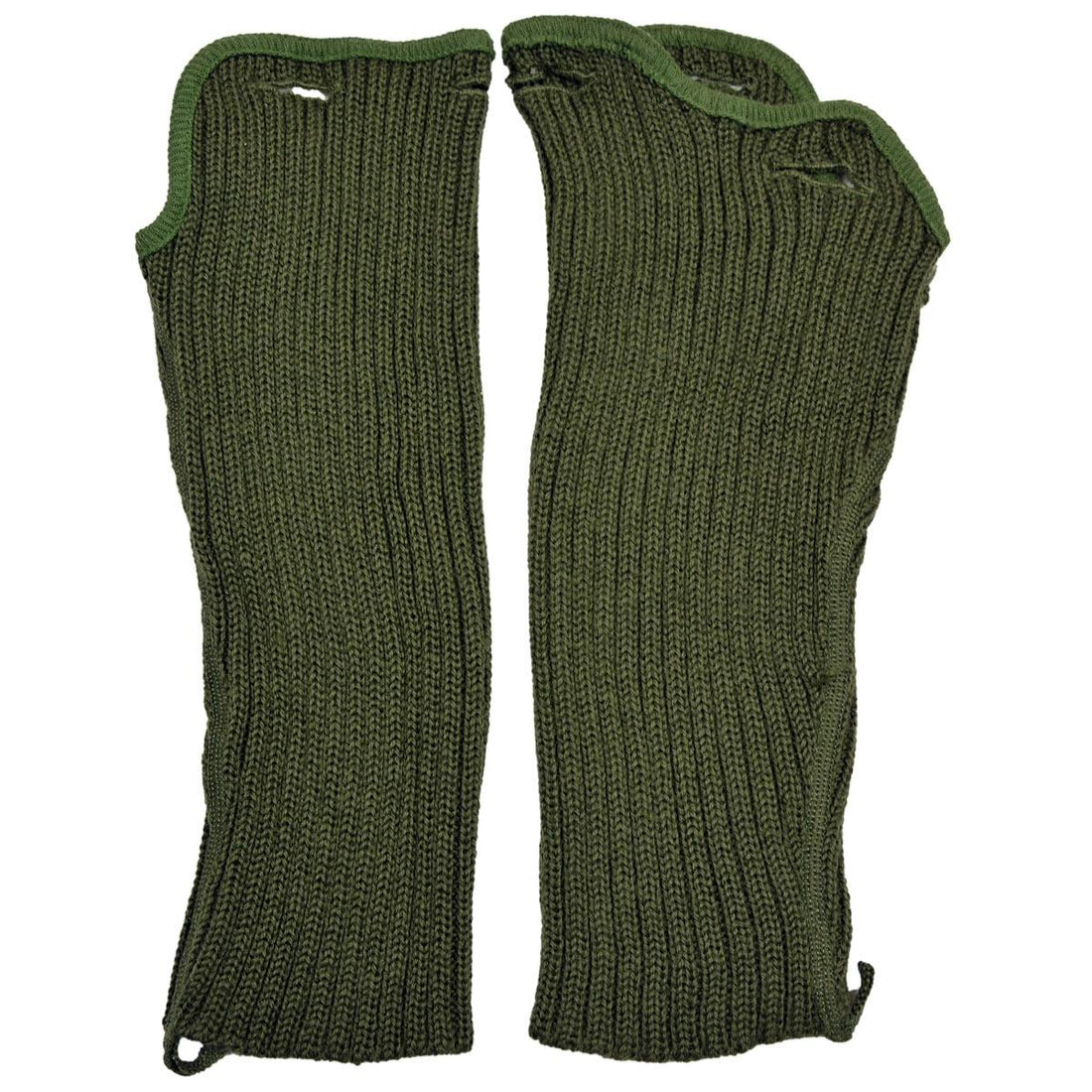 Original German Army Wristlets Cotton Warm Thermal Wrist Warmers Olive