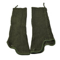 Original German Army Wristlets Cotton Warm Thermal Wrist Warmers Olive