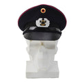 Original German Fire Department Brigade Peaked Cap Cockade BGS Badge Blue