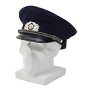 Original German Judical Service Mdl Peaked Cap Cord NVA Soldat Badge Blue - GoMilitar