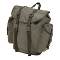 Original German Military 35L Mountain Backpack Durable Multiple Pockets Olive