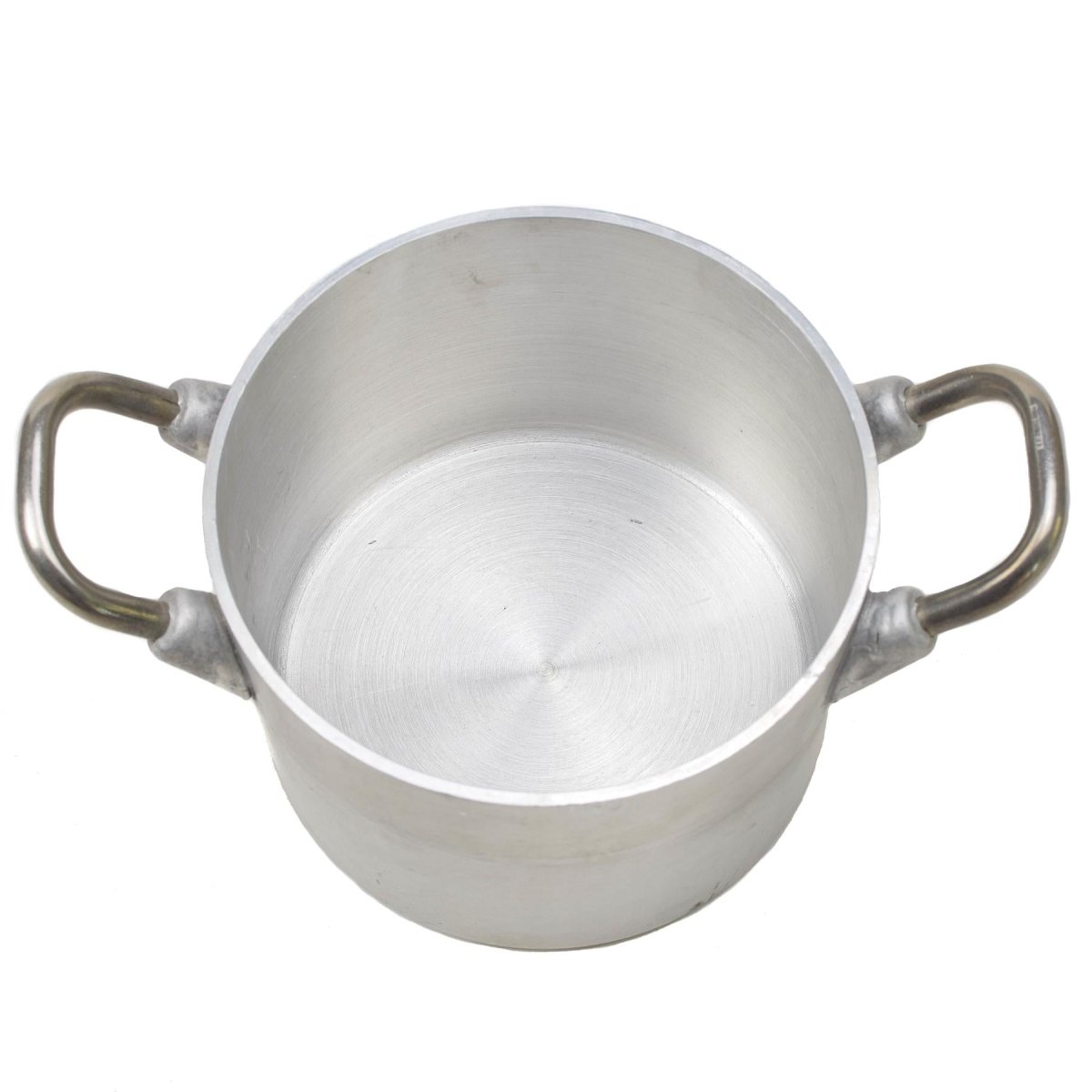Original German military aluminum 2liters pot lid hiking BW army mess kit NEW
