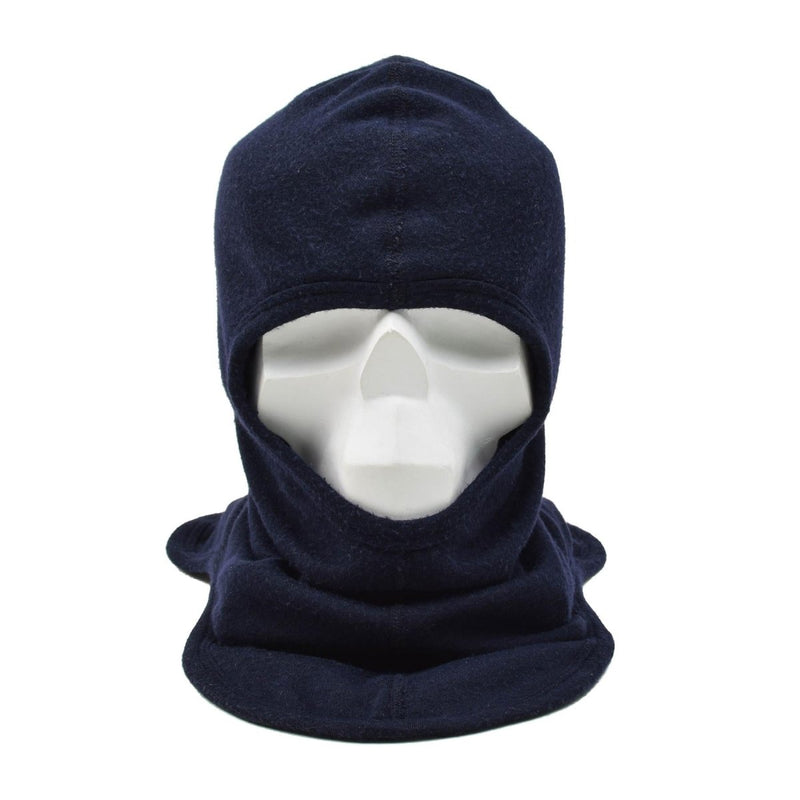 Original German Military Balaclava Heat Protection Fire Resistant Navy