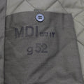 Original German Military DDR Field Coat Army Issue Vintage Surplus Olive