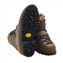 Original German Military MEINDL Hiking Boots Leather Vibram Sole Brown - GoMilitar