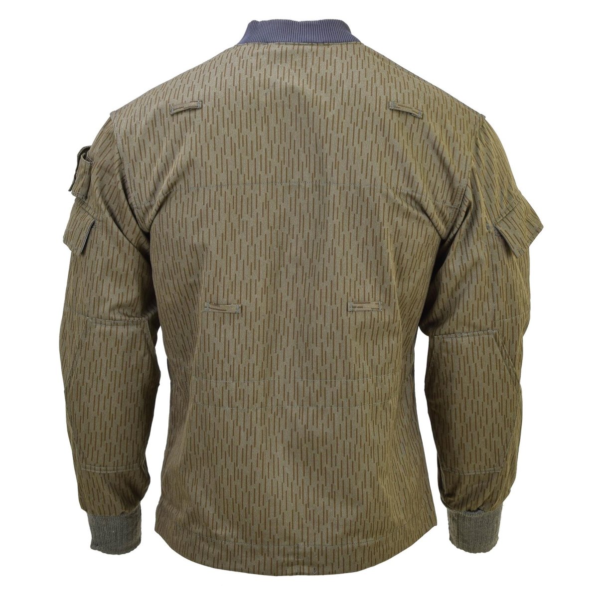 Original German Military NVA strichtarn camo jacket vintage combat field uniform