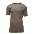Original German Military Thermal Undershirt Cotton Short Sleeve Surplus Olive
