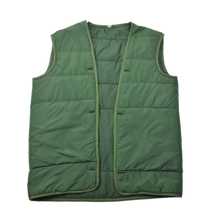 Original Greek military jacket M65 sleeveless liner vest Greece army surplus - GoMilitar