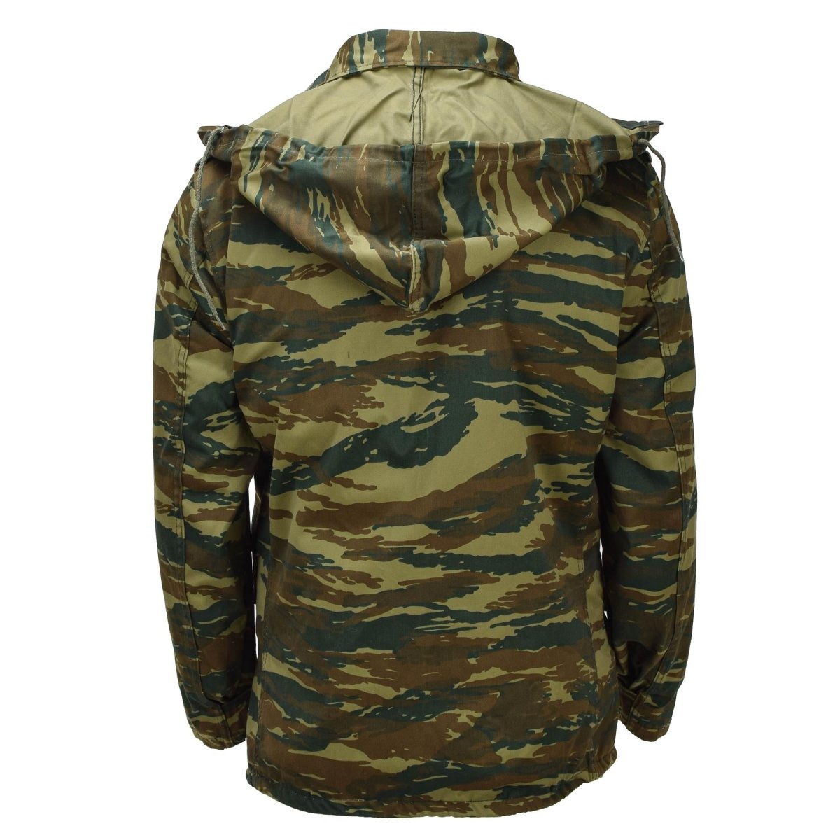 Original Greek Military M65 Field Jacket Removable Liner Army Issue Lizard Camo