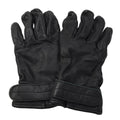 Original Hungarian Army Leather Gloves Lined Military Winter Outdoor Black
