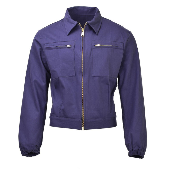Original Italian Air Force army blue work jacket vintage uniform aircrew NEW - GoMilitar