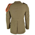 Original Italian army jacket brown parade uniform dress wool military issue