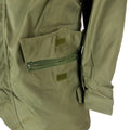 Original Italian army olive green parka military jacket BDU surplus issue coat