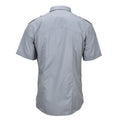 Original Italian Military Classic Shirt Short Sleeve Epaulets Chest Pockets