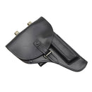 Original Italian Military Pistol Holster Right Handed Buckle Closure Black