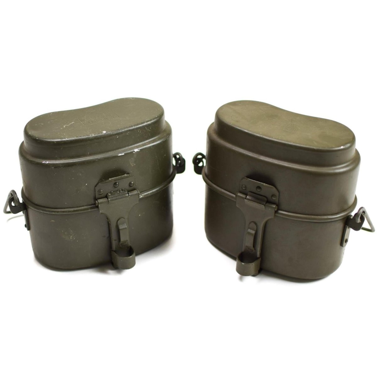 Army mess kit Original Polish Aluminum military bowler pot vintage ...