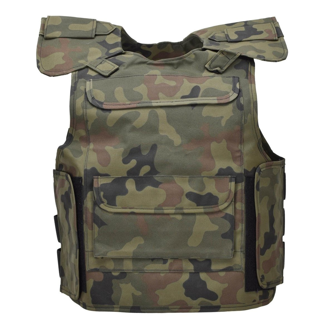 Original Polish Military Combat Vest Bulletproof Ballistic Polish Petals Camo