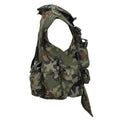 Original Polish Military Tactical Vest Plate Carrier Woodland Camouflage