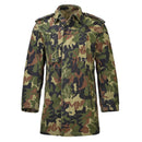 Original Romanian military parka M93 camo leaf hooded long jacket tactical NEW - GoMilitar