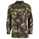 Original Romanian troops field jacket m93 camo leaf BDU parka military issue - GoMilitar