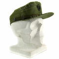 Original Spain Spanish military visor cap army navy peaked hat olive green